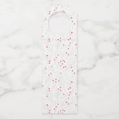 Vintage Label Kerstfles Hangtag (Achterkant)