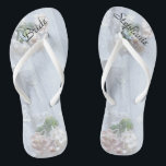 Vintage Lace Bride Wedding Persoonlijke Teenslippe Teenslippers<br><div class="desc">Dit ontwerp van de Lace, gepersonaliseerde, comfortabele Teenslippers zijn een eenvoudig, elegant, en een knap cadeau voor leden van de Bridal Partij - Bride, Bridesmaid, Maid of Honor ... Ze zullen de feestelijkheden van je trouwdag, bacheloretfeest, vrijgezellenfeest of andere feestelijkheden aanvullen. Gemakkelijk om naam en titel aan te passen. Originele...</div>
