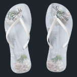 Vintage Lace Bride Wedding Persoonlijke Teenslippe Teenslippers<br><div class="desc">Dit ontwerp van de Lace, gepersonaliseerde, comfortabele Teenslippers zijn een eenvoudig, elegant, en een knap cadeau voor leden van de Bridal Partij - Bride, Bridesmaid, Maid of Honor ... Ze zullen de feestelijkheden van je trouwdag, bacheloretfeest, vrijgezellenfeest of andere feestelijkheden aanvullen. Gemakkelijk om naam en titel aan te passen. Originele...</div>