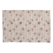 Vintage Lace Heart Strings Kussensloop (Voorkant)