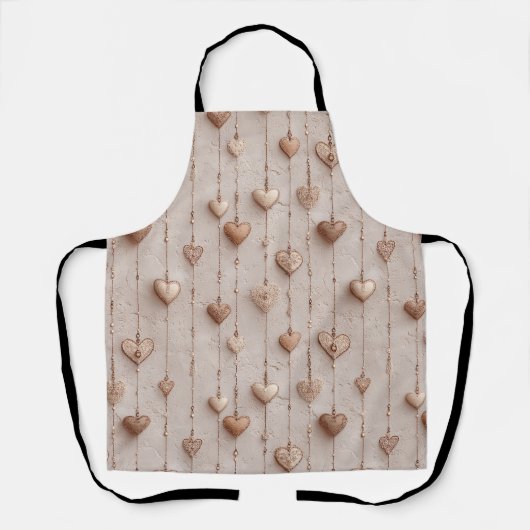 Vintage Lace Heart Strings Schort (Voorkant)