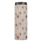 Vintage Lace Heart Strings Thermosbeker (Achterkant)