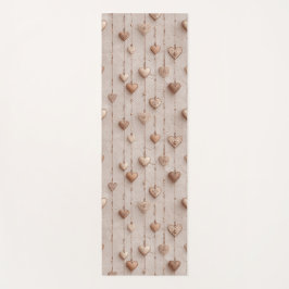 Vintage Lace Heart Strings Yogamat