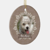 Vintage Lace Pet Memorial Ornament (Rechts)