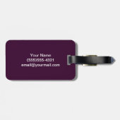 Vintage Lacrosse mama Bagagelabel (Achterkant horizontaal)