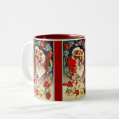 Vintage Lady My Valentijn Mok (Voorkant links)