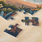 Vintage Laguna Beach California Legpuzzel (Zijkant)