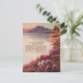 Vintage Lake District 1917 Verjaardag Briefkaart (Staand voorkant)