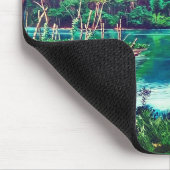 Vintage Lake Painting Muismat (Hoek)