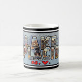Vintage Lake Placid NY mok  (Center)
