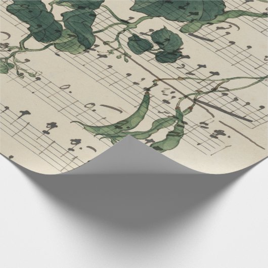 Vintage lakens cadeaupapier (Hoek)