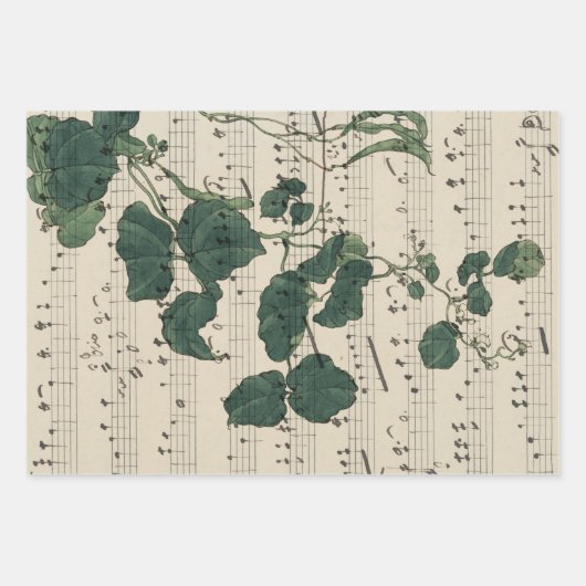 Vintage lakens inpakpapier vel (Voorkant 2)