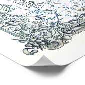 Vintage lakmuziek - Greensleeves Autograded Poster (Hoek)