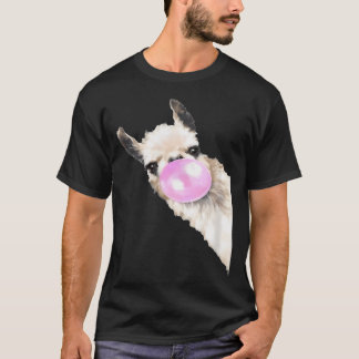 Vintage Lama Vrouwen Lama Liefhebbers Voor En T-shirt