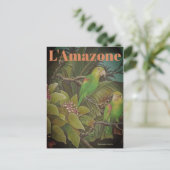 Vintage L'Amazone Travel Briefkaart (Staand voorkant)