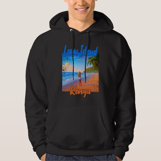 Vintage Lamu Island Hoodie (Voorkant)