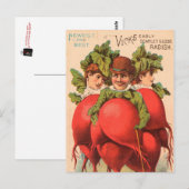 VINTAGE : landbouw adverteren - Briefkaart (Voorkant / Achterkant)