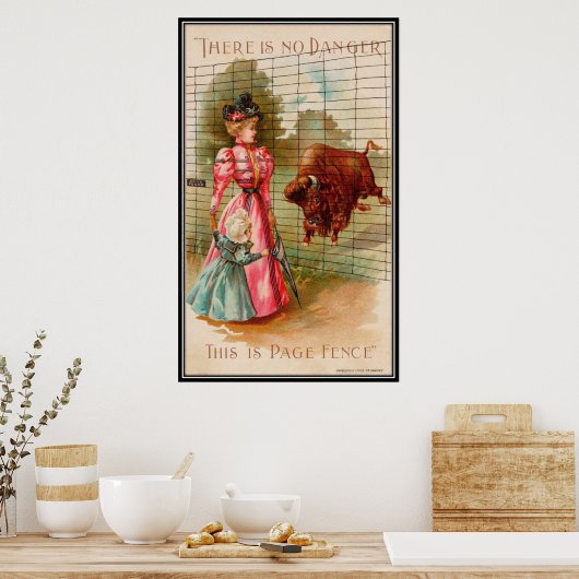 Vintage : landbouw adverteren - poster (Keuken)