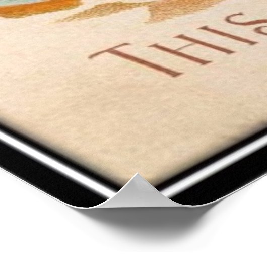 Vintage : landbouw adverteren - poster (Hoek)