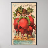 Vintage : landbouw adverteren - poster (Voorkant)