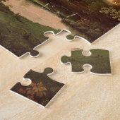 Vintage Landscape Puzzle Legpuzzel (Zijkant)