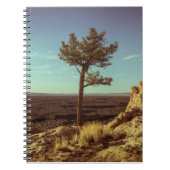 Vintage landschap VS Notitieboek (Voorkant)
