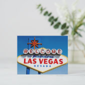 Vintage Las Vegas Briefkaart (Staand voorkant)