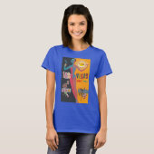 Vintage Las Vegas gokreizen reisposter kunst T-shirt (Voorkant volledig)