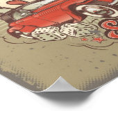 Vintage Las Vegas Lucky Strike Poster (Hoek)