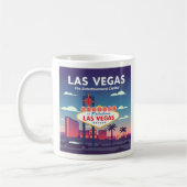 Vintage Las Vegas Nevada Koffiemok (Links)