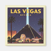 Vintage Las Vegas Nevada Magneet (Voorkant)