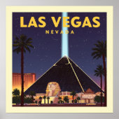 Vintage Las Vegas Nevada Poster (Voorkant)