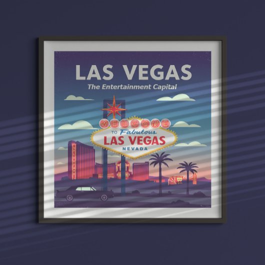 Vintage Las Vegas Nevada Poster