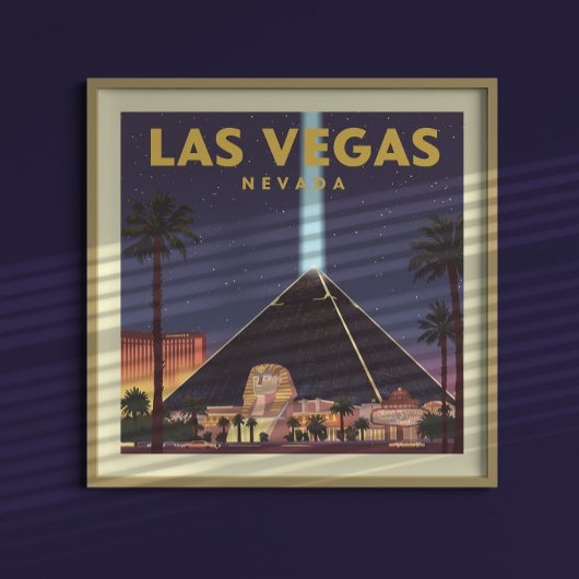 Vintage Las Vegas Nevada Poster