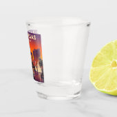 Vintage Las Vegas Nevada Shot Glas (Rechts)