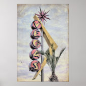 Vintage Las Vegas Poster (Voorkant)