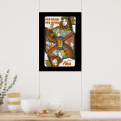 Vintage Las Vegas Travel Poster (Keuken)