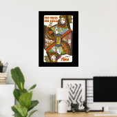 Vintage Las Vegas Travel Poster (Thuiskantoor)