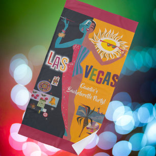 Vintage Las Vegas vrijgezellenfeest weekendfeest Strandlaken