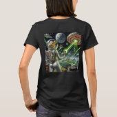 Vintage Laser Beam Pin-Up T-shirt (Achterkant)
