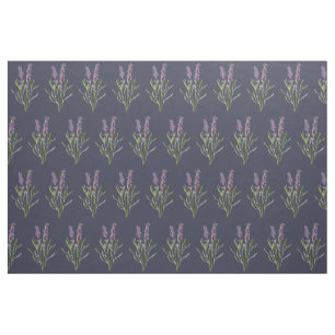 Vintage lavendel in middernachtblauw stof