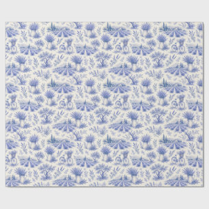 vintage lavendel inpakpapier