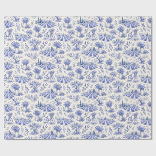 vintage lavendel inpakpapier  (Vlak)