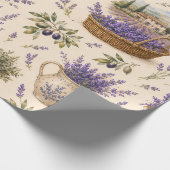 vintage lavendel inpakpapier  (Hoek)