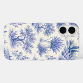 vintage lavendel iPhone 16 hoesje (Achterkant (horizontaal))