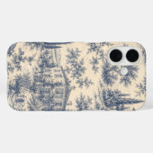 vintage lavendel iPhone 16 hoesje (Achterkant (horizontaal))