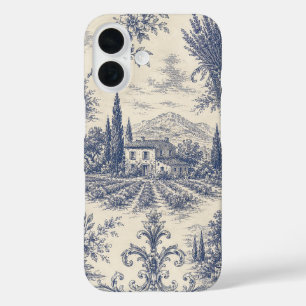 vintage lavendel iPhone 16 hoesje
