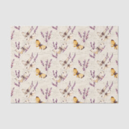 Vintage Lavender Butterfly  Tissuepapier