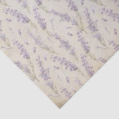 Vintage Lavender Wildflower Tissuepapier (Detail)