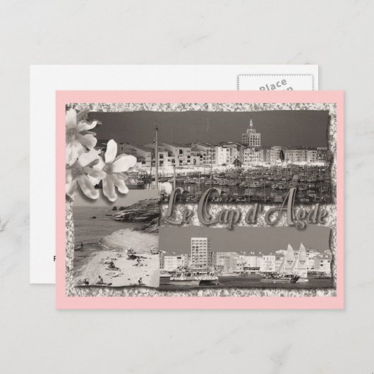 Vintage, Le pet d'Agde Briefkaart (Voorkant / Achterkant)
